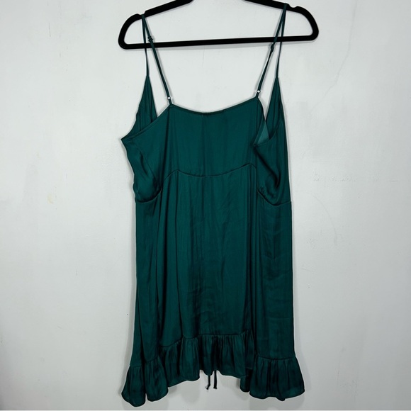 INTAMITELY FREE PEOPLE all my love shine wrap slip dress Q19 - Picture 7 of 7